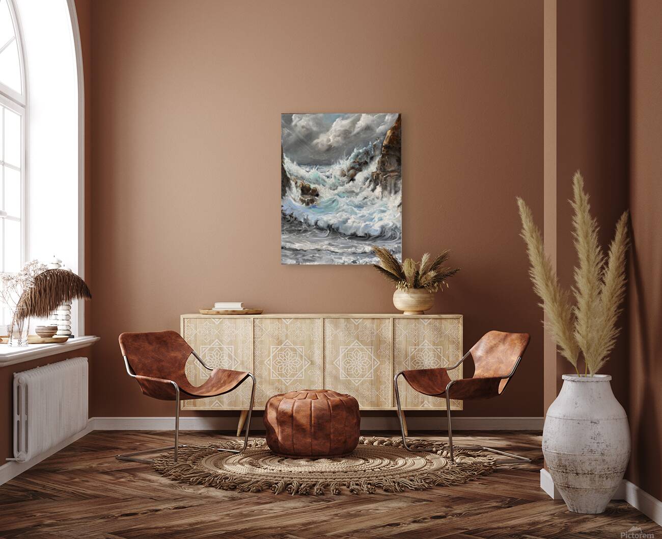 IMG 4394 Beautiful action packed seascape Reproduction