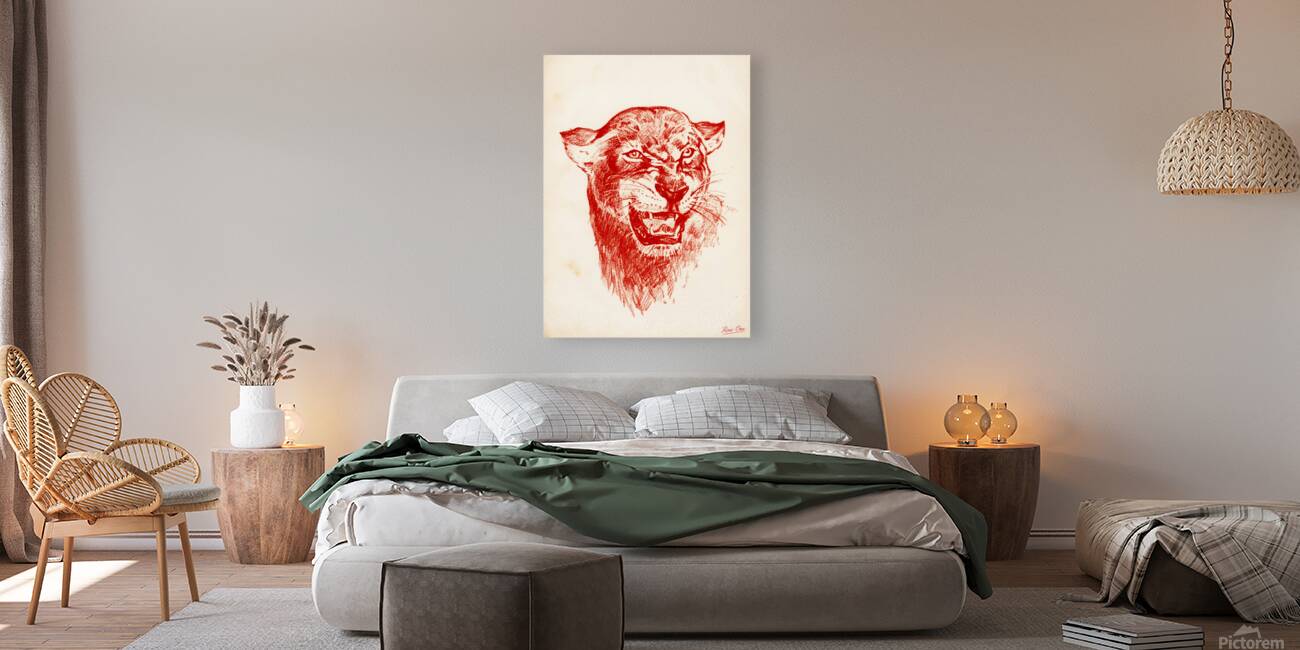 1940s Houston Cougar Art | Row One Reproduction