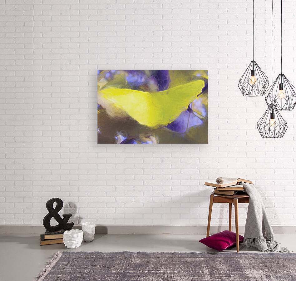 The Yellow Ginkgo Leaf Reproduction