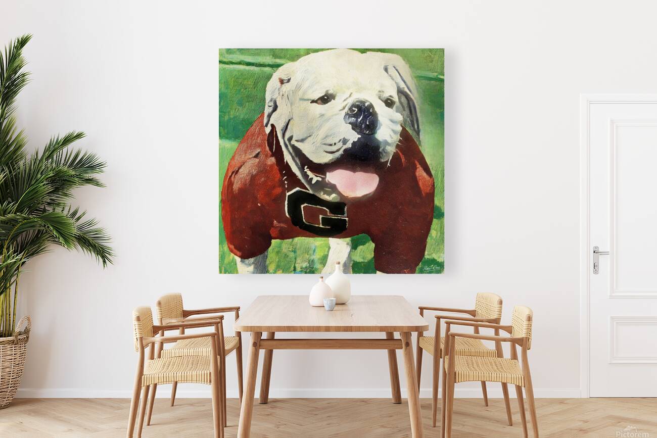 Vintage UGA Bulldog Art | Row One Reproduction