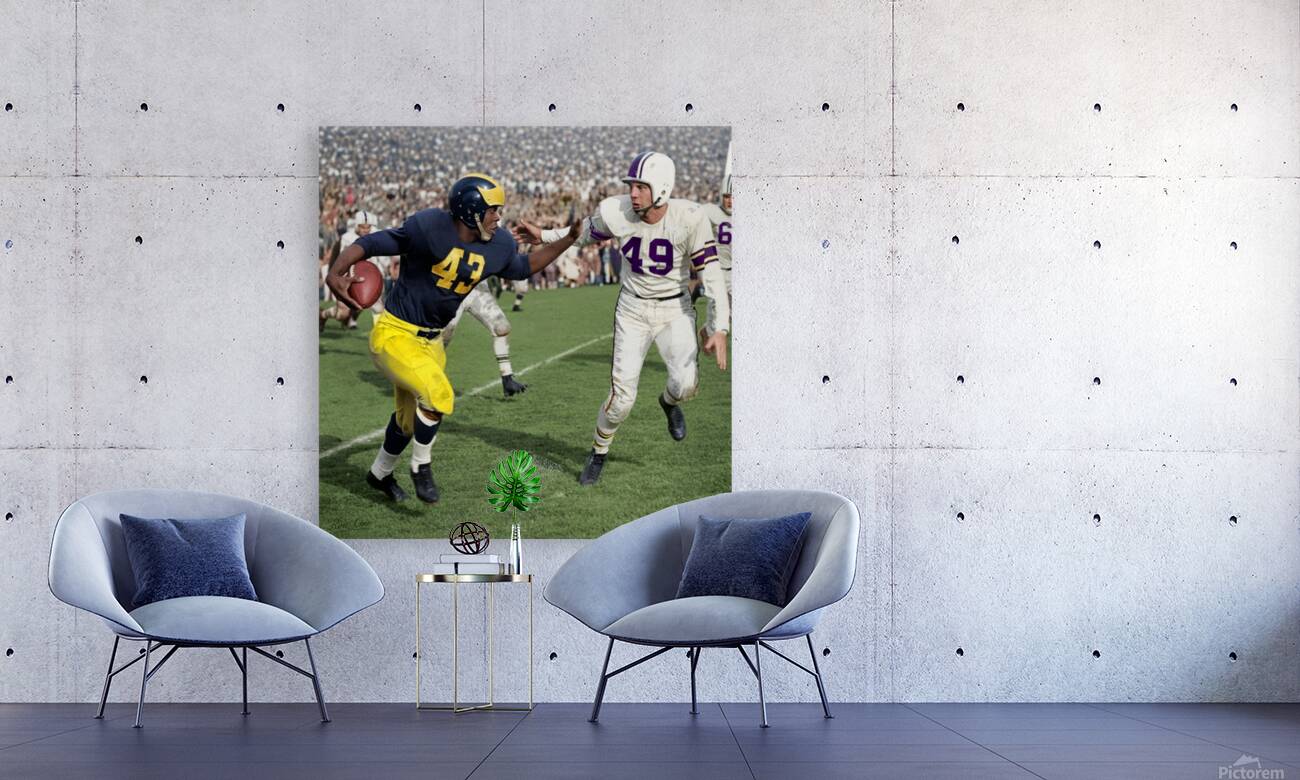 Michigan Wolverines Football Star Jim Pace | Row One Brand Reproduction