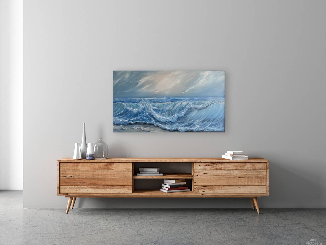 IMG 4198 -blue seascape Reproduction