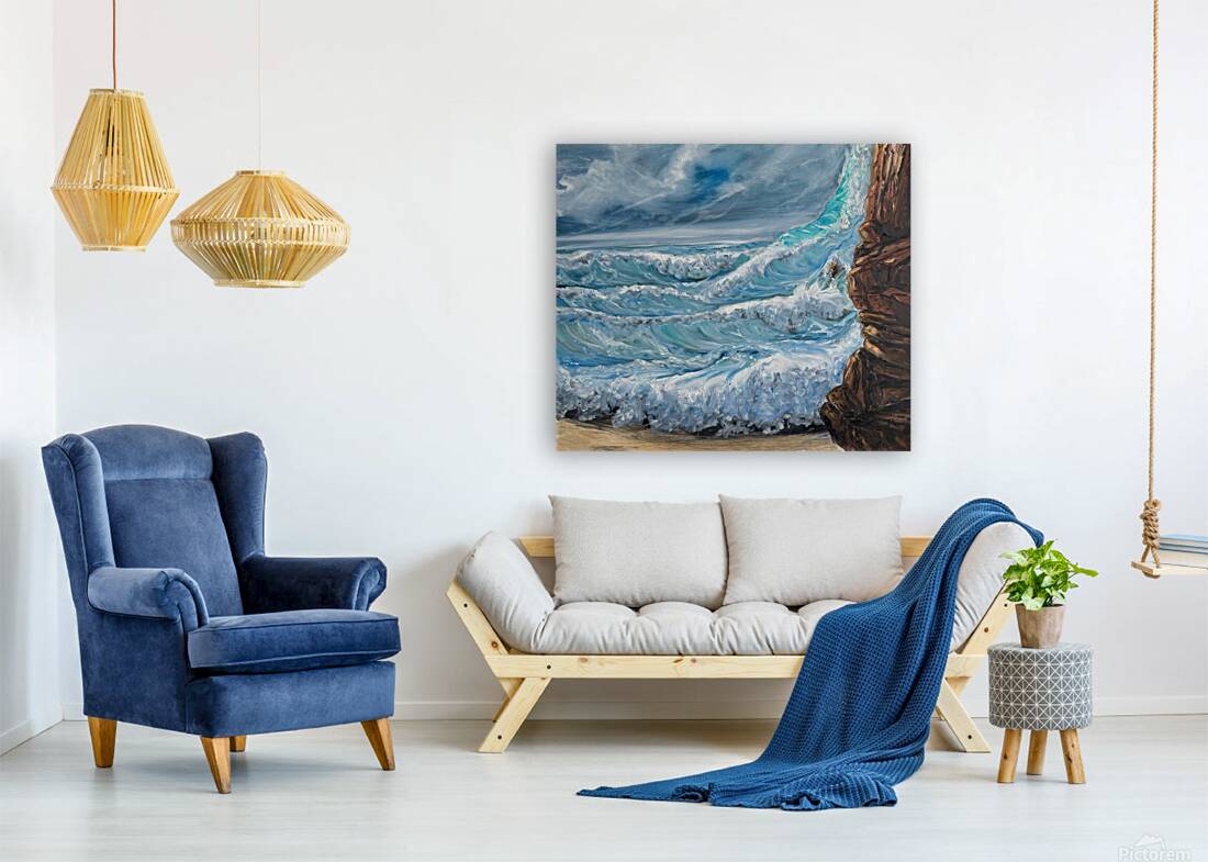 IMG 4203 Beautiful colorful seascape Reproduction