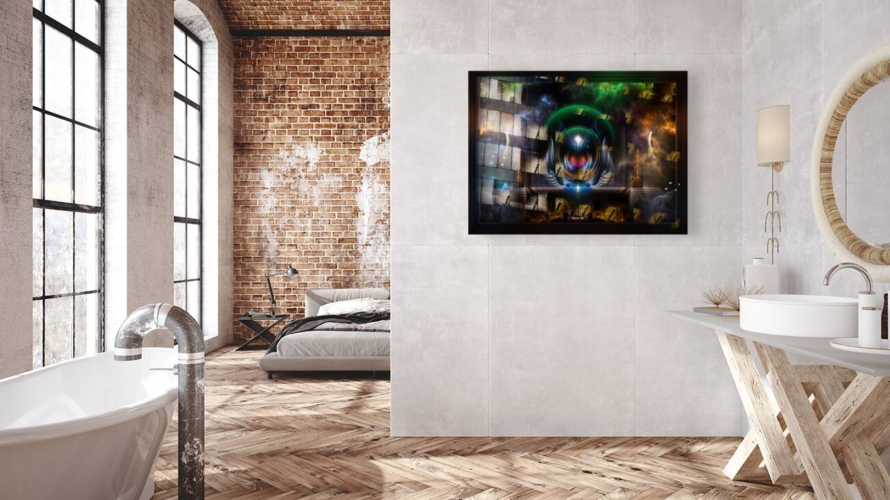 The Dream Managerie Fractal Art Composition Reproduction