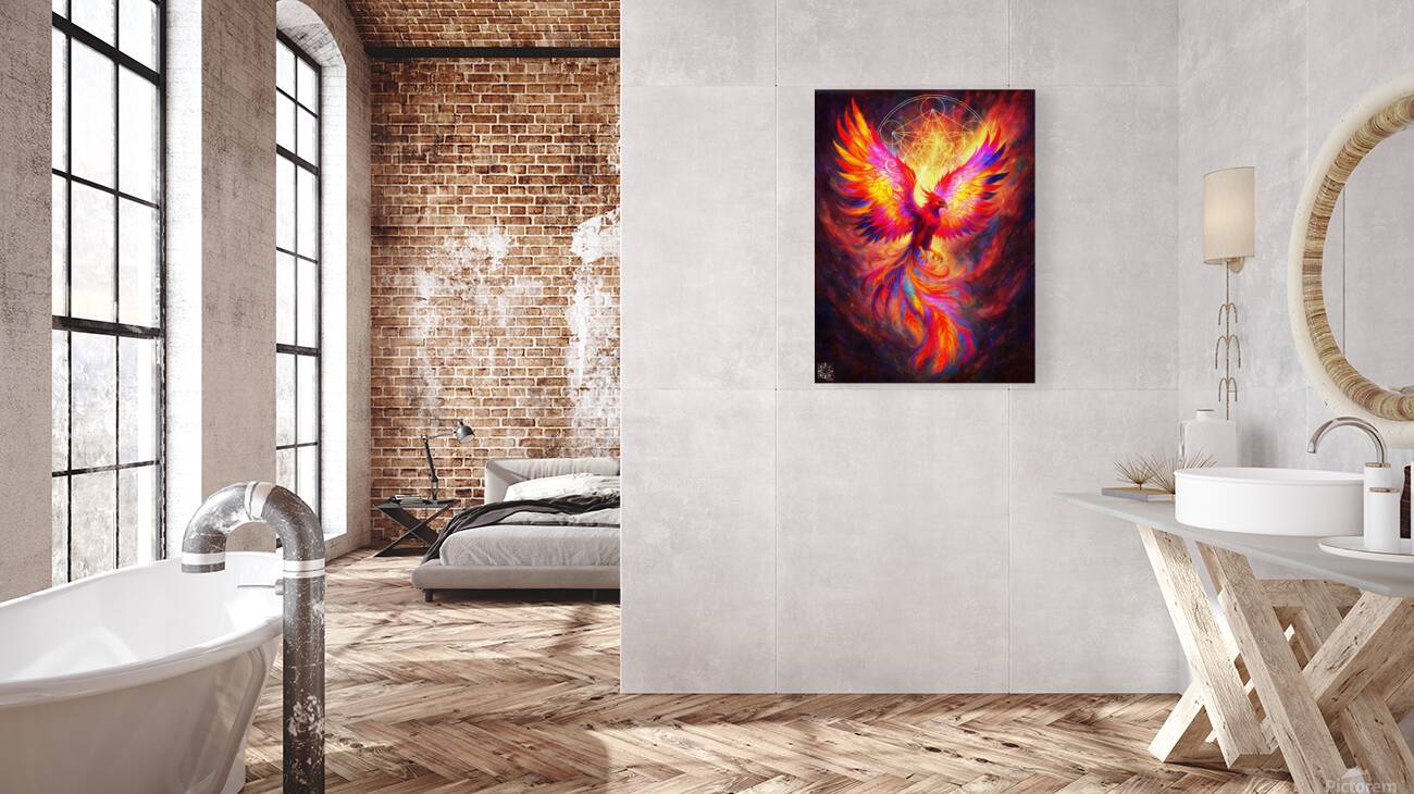 Phoenix Still Life Reproduction