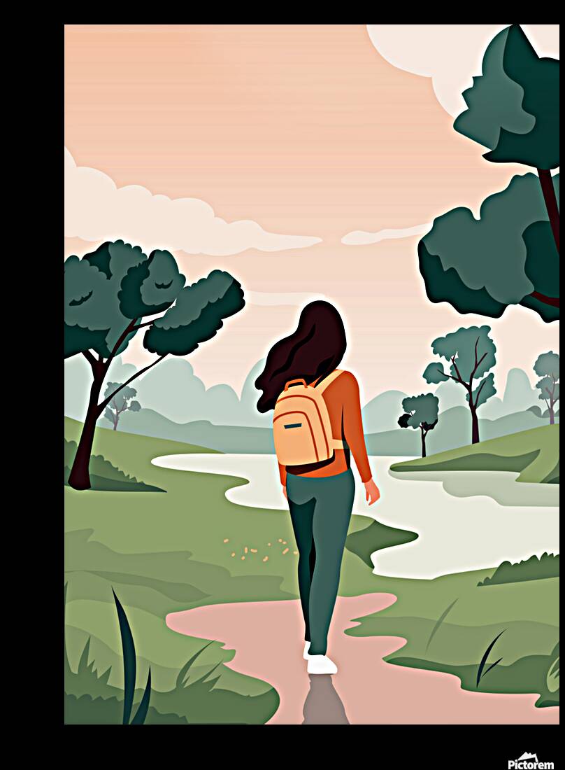 Nature Landscape. a Reproduction