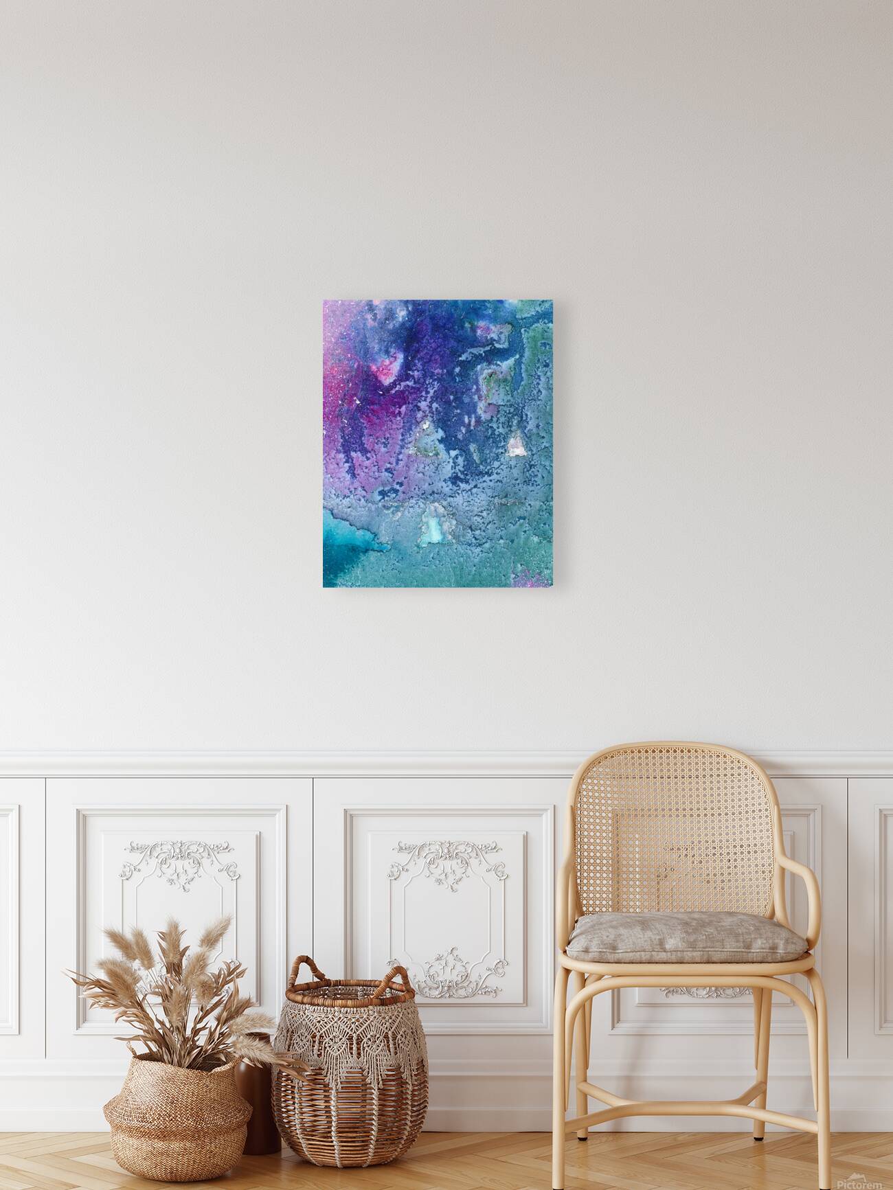 Mystical oceanic patterns two Reproduction