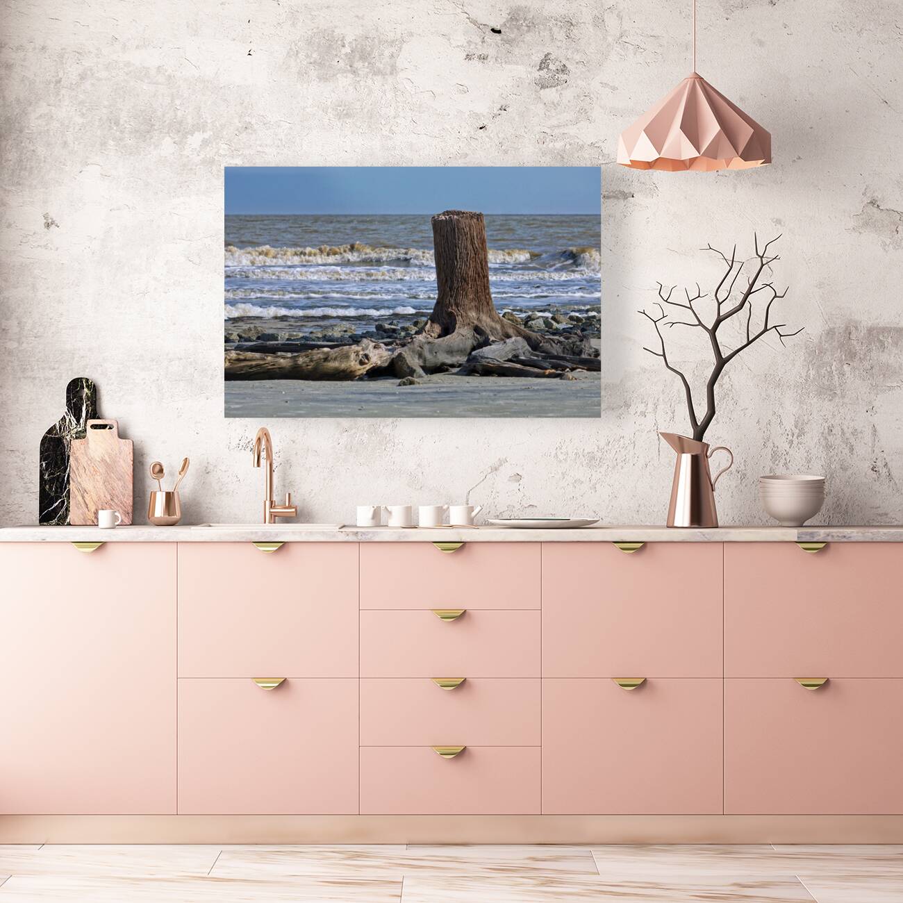 Driftwood Beach Post Reproduction