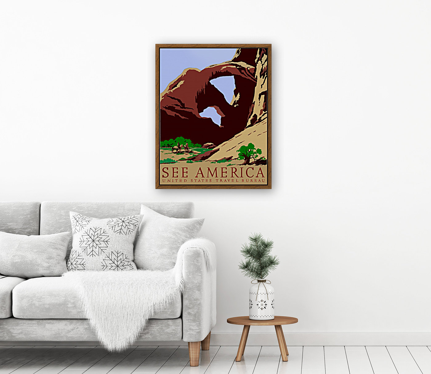 See America - Vintage Travel Reproduction