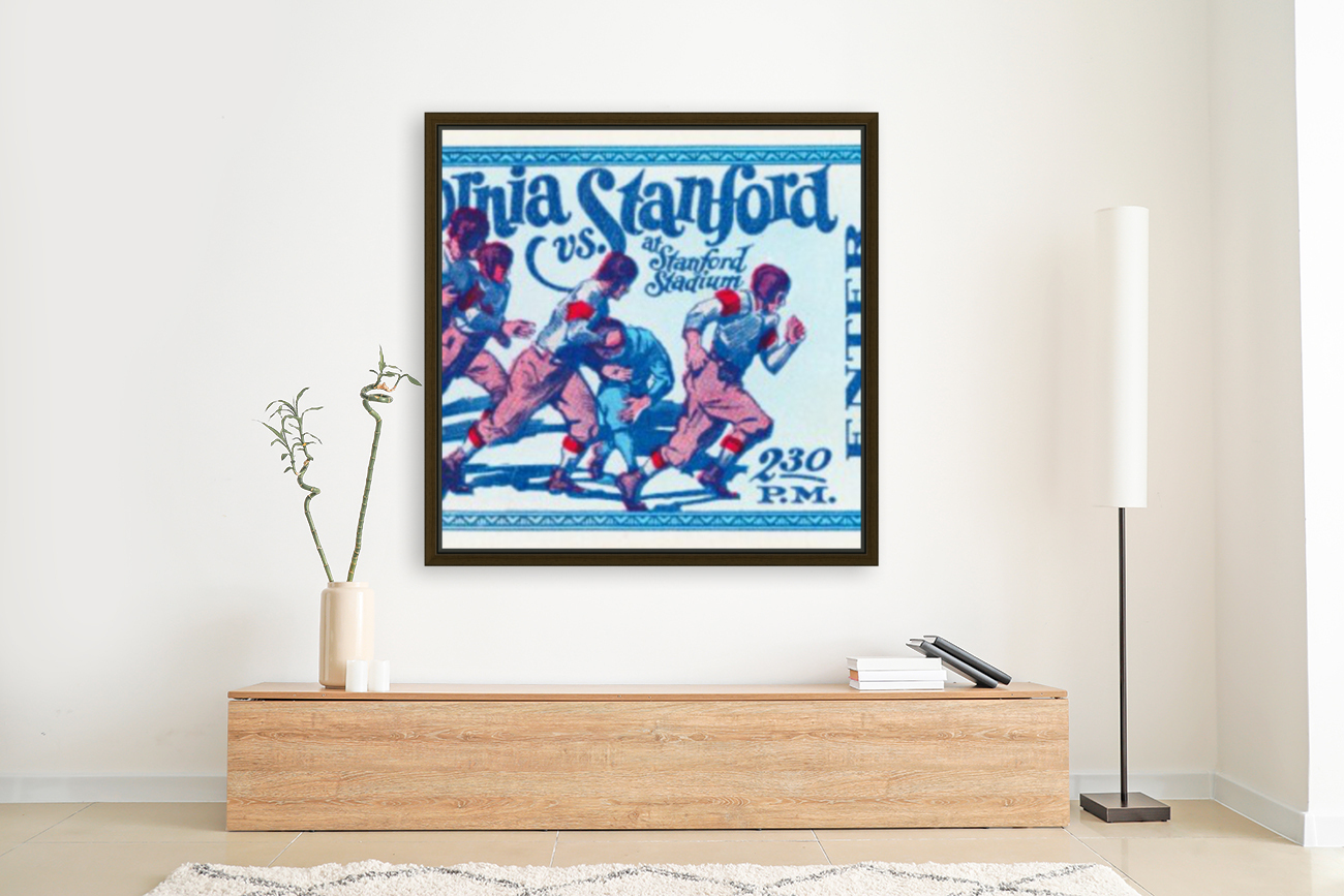 1929 California Bears at Stanford Indians Reproduction