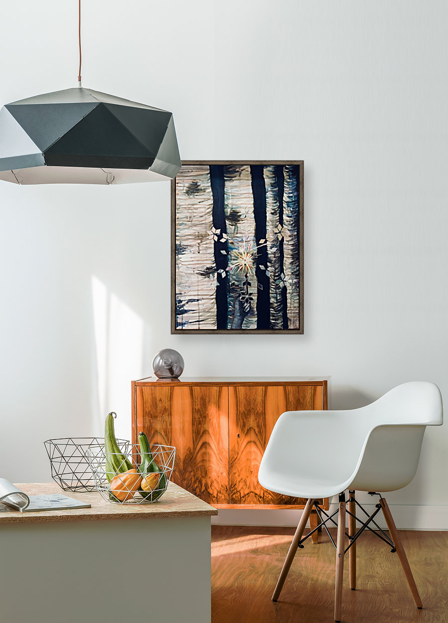 Navy Woods Reproduction