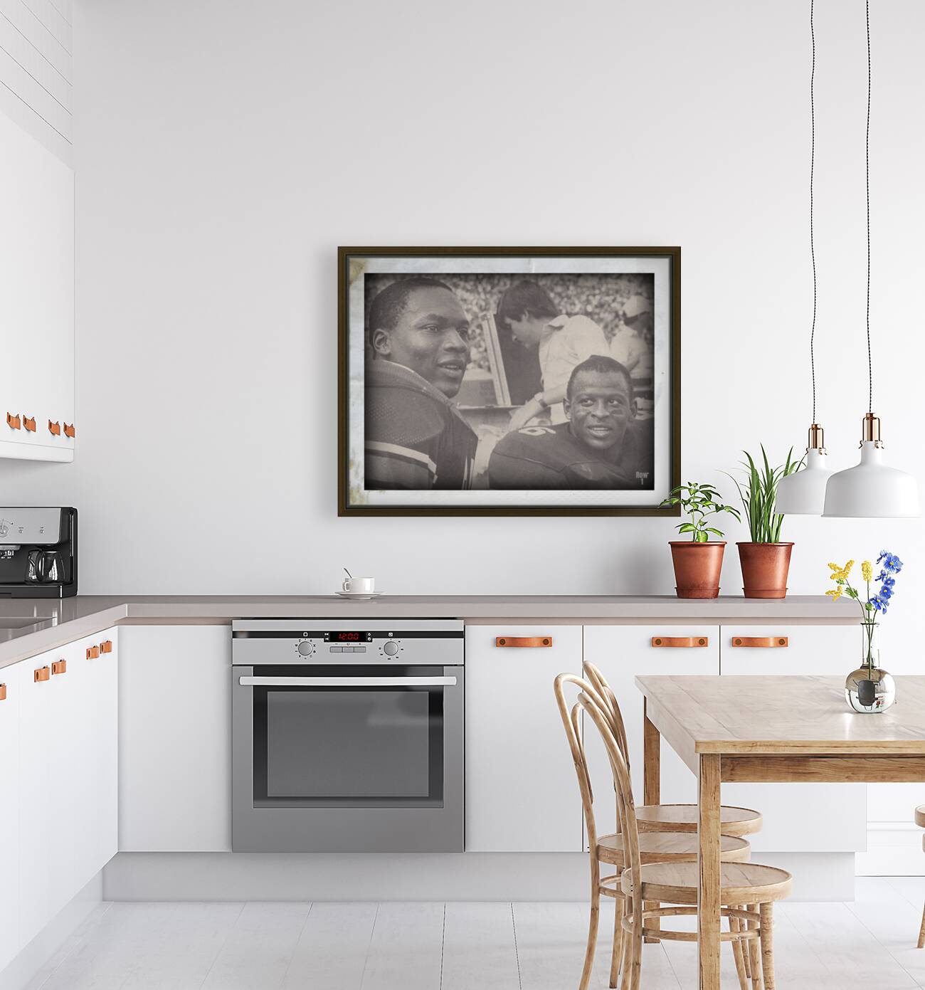 1982 Bo Jackson Auburn Football Photo Art Reproduction