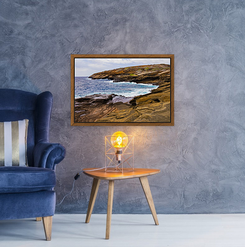 Lanai Lookout   Oahu Hawaii 07985 Reproduction