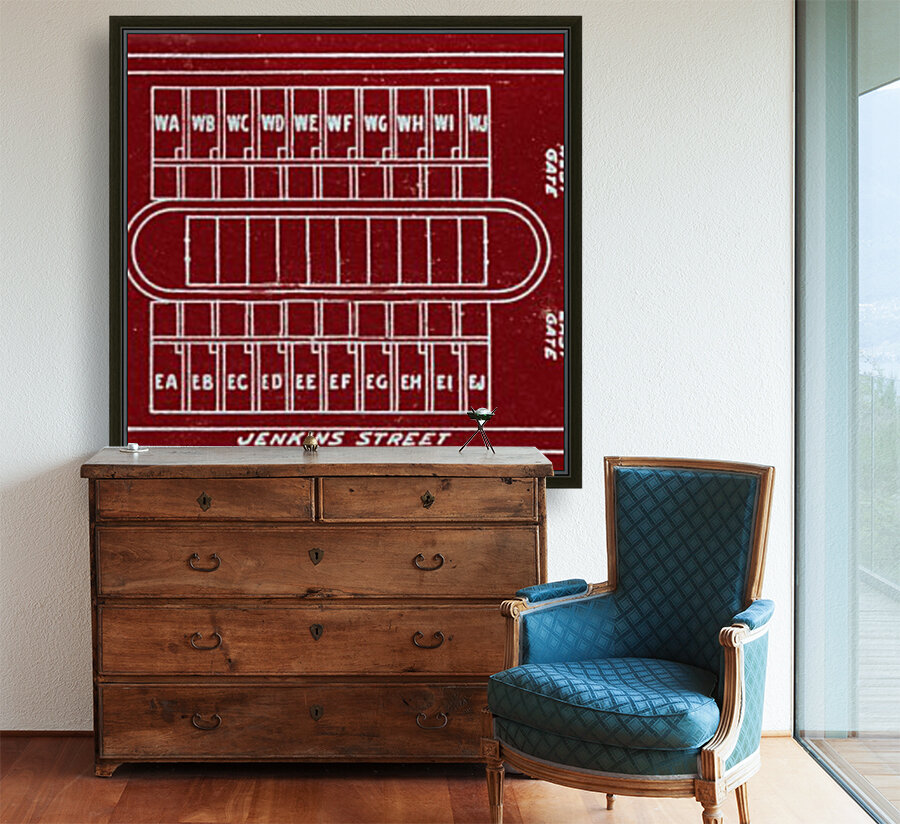 1930 Owen Field Map Reproduction