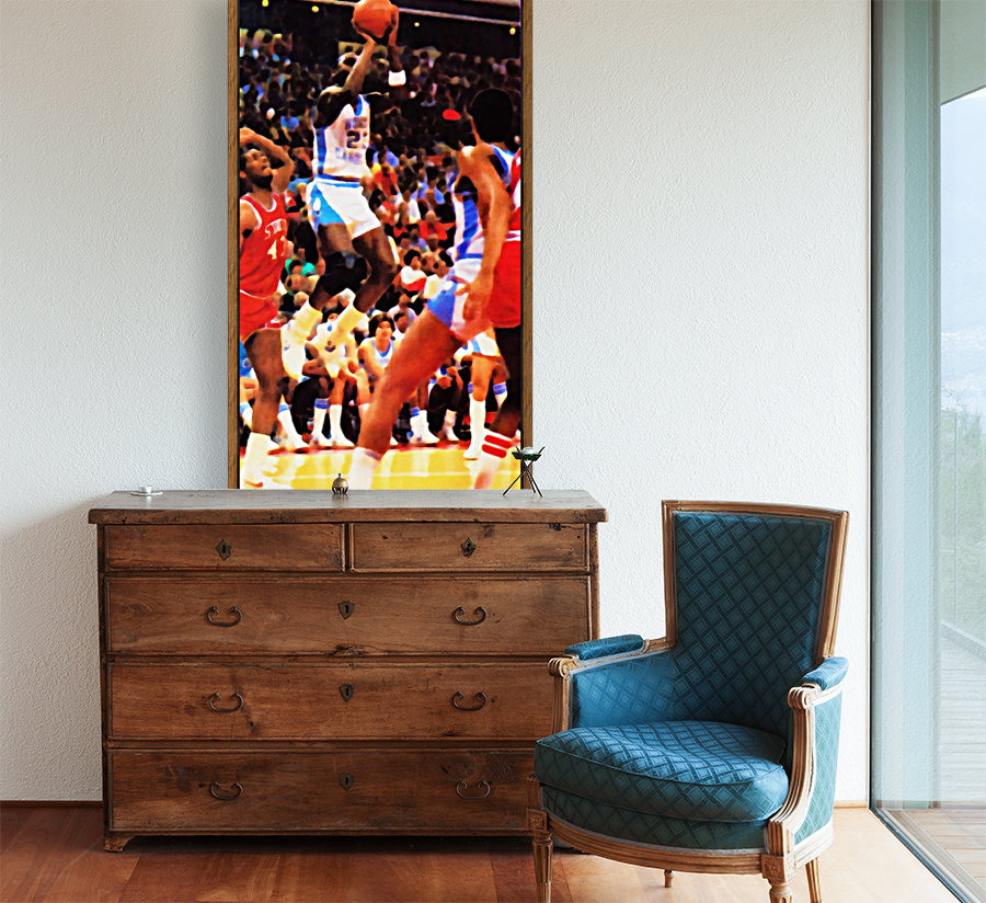 Michael Jordan North Carolina Jump Shot Reproduction