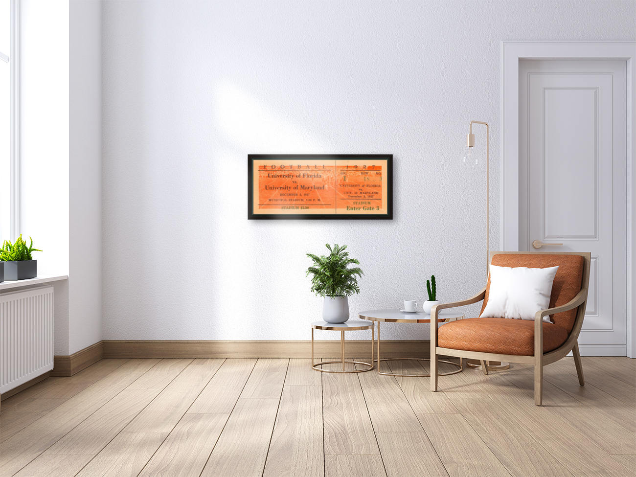 1927 Maryland Terrapins vs. Florida Gators Reproduction