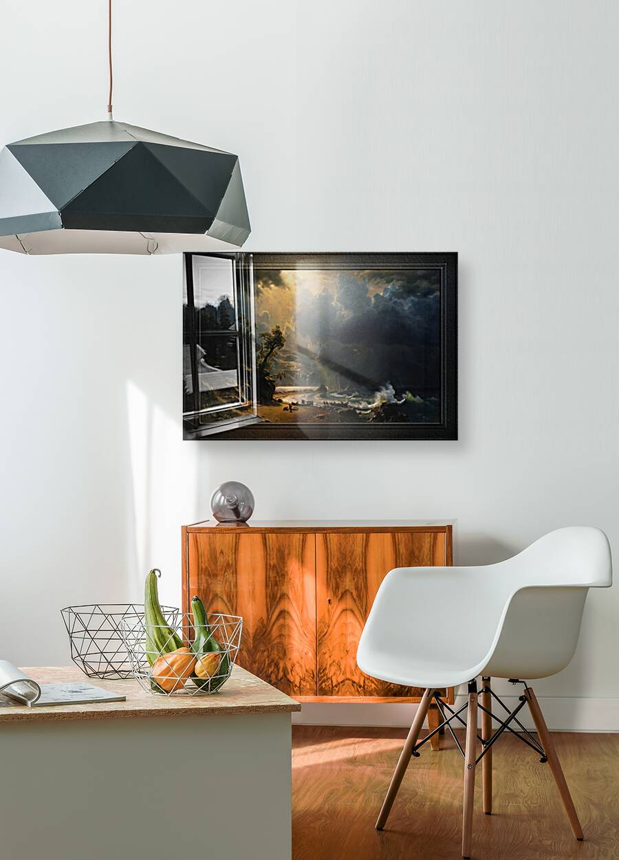 Puget Sound on the Pacific Coast by Albert Bierstadt Old Masters Reproduction Reproduction