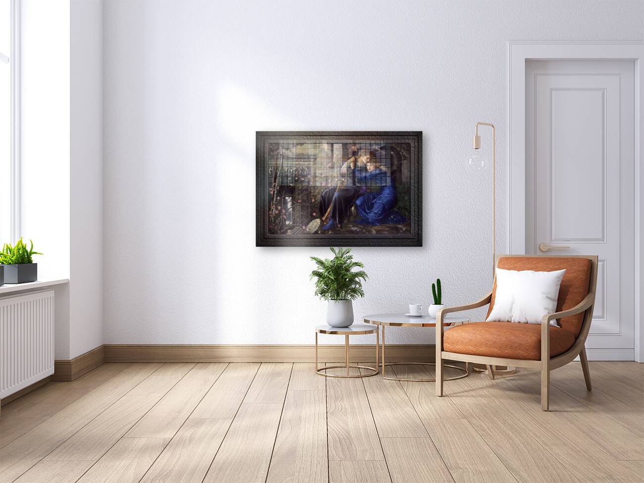 Love Among the Ruins by Edward Burne-Jones Old Masters Reproduction Reproduction