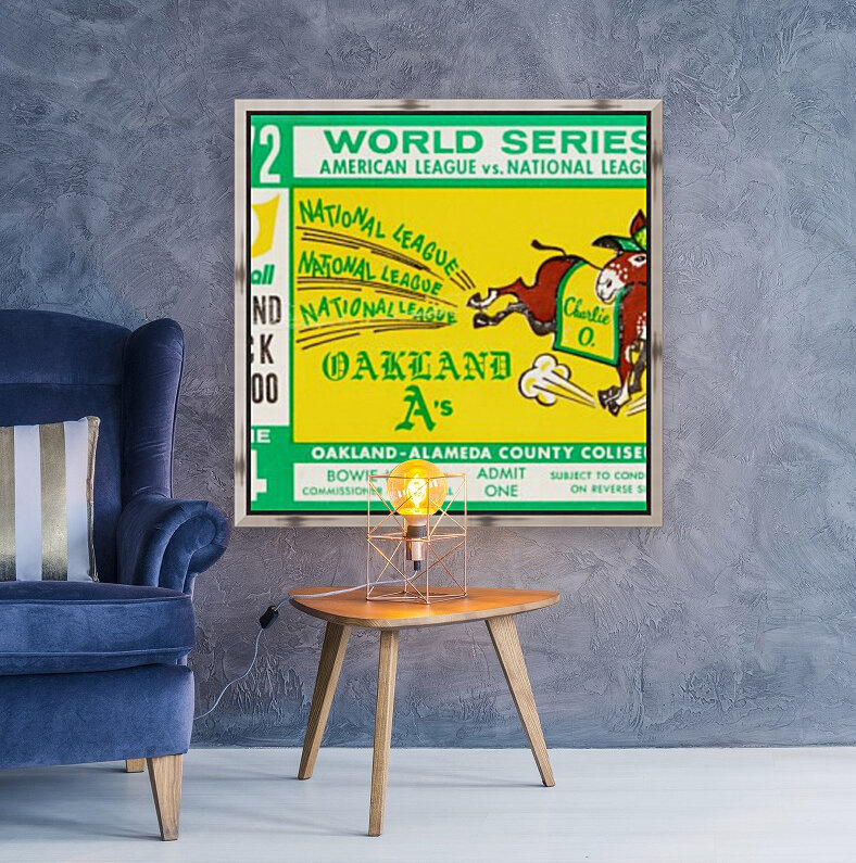 1972 world series oakland athletics Reproduction