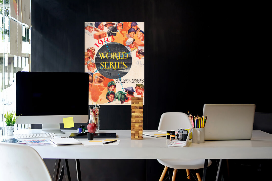 1964 baltimore orioles vintage baseball art poster Reproduction