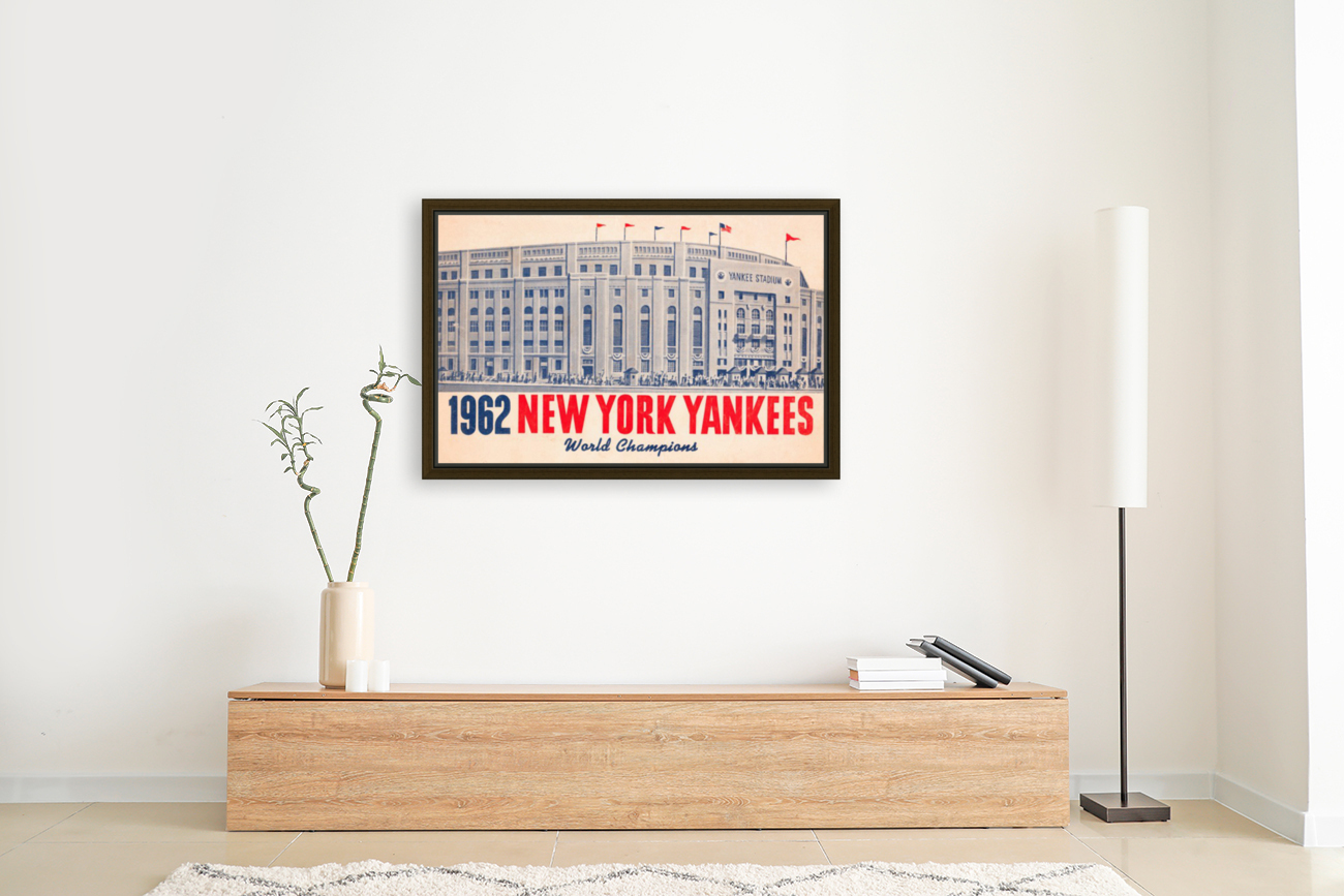 1962 new york yankees world champions Reproduction