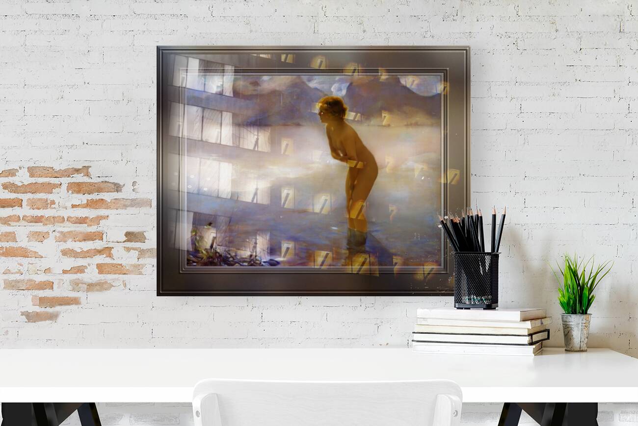 September Morn by Paul Emile Joseph Chabas Old Masters Fine Art Reproduction Reproduction