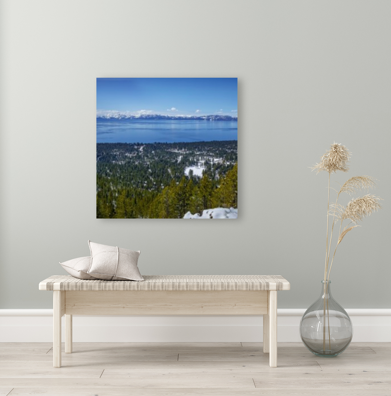 Lake Tahoe Pano Reproduction