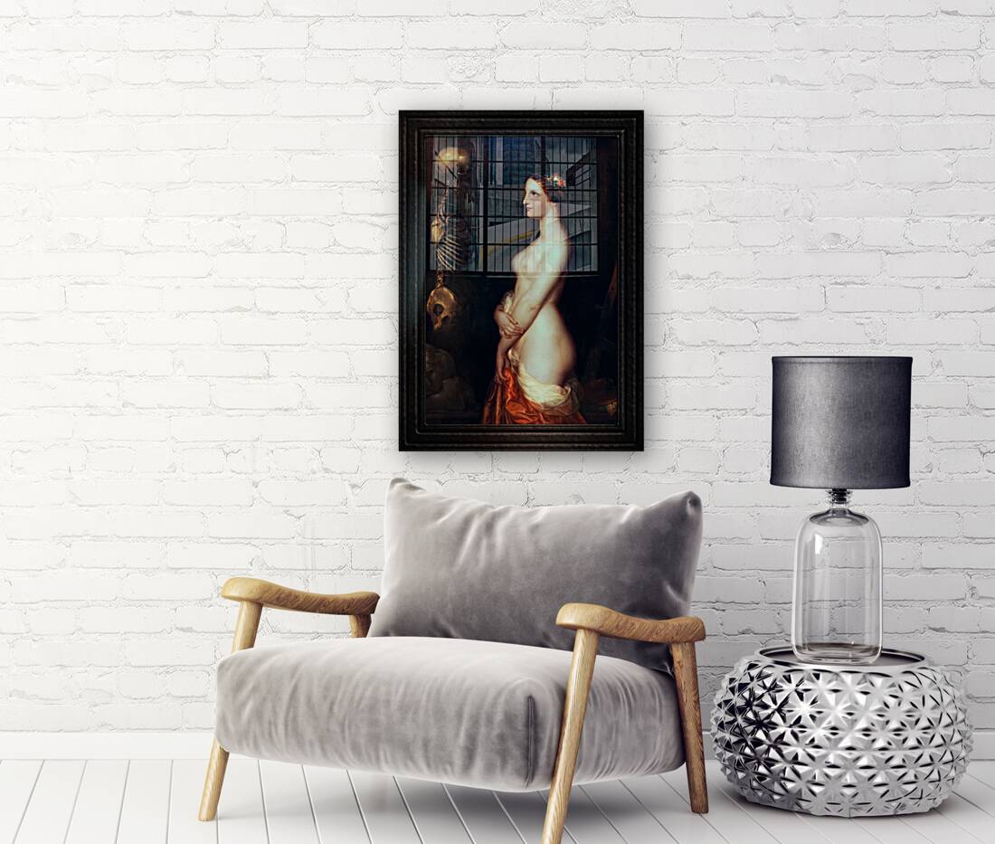 The Beautiful Rosine by Antoine Wiertz Fine Art Old Masters Reproduction Reproduction