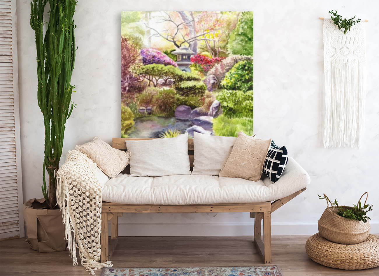 San Francisco Golden Gate Park Japanese Tea Garden  Reproduction