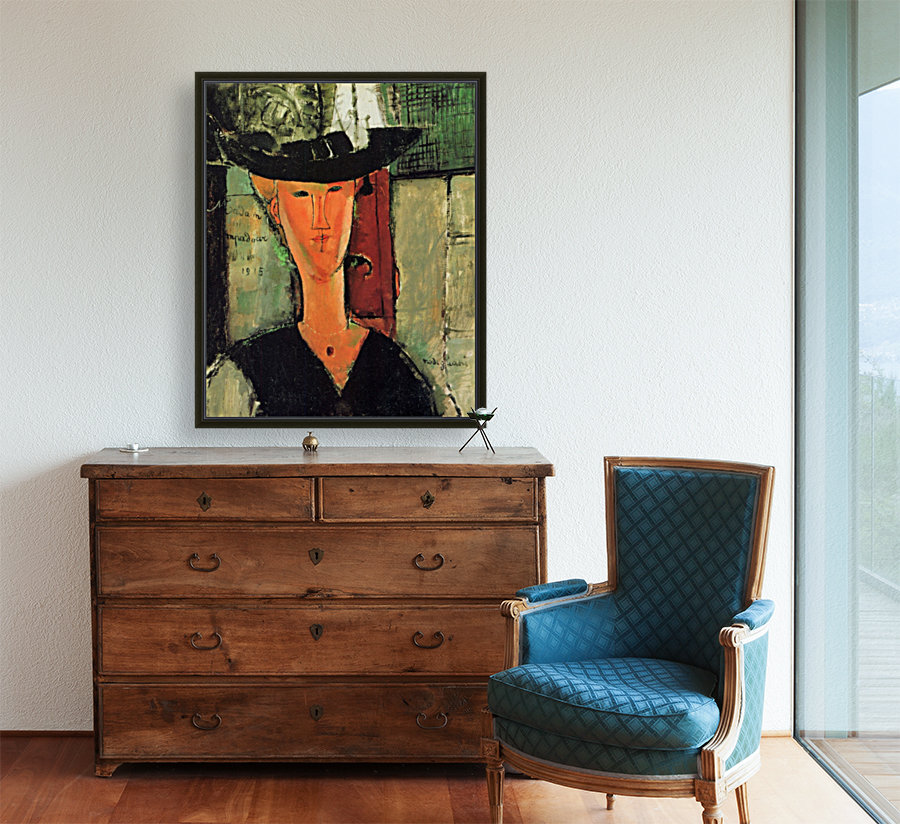 Modigliani - Madame Pompadour Reproduction