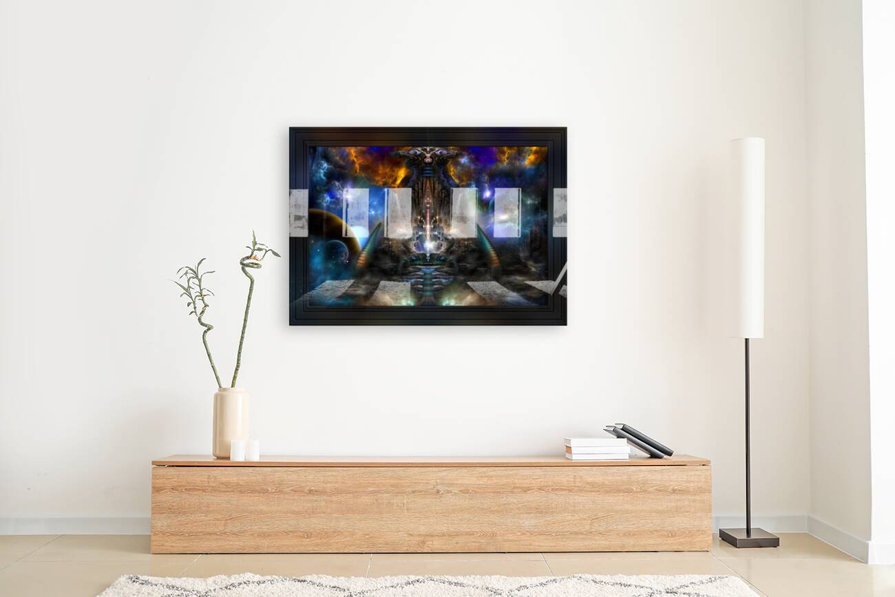 Archive Portal Fantasy Fractal Art Reproduction