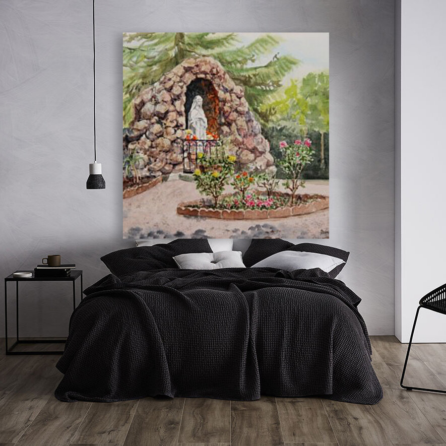 Crockett California Saint Rose Of Lima Church Grotto Reproduction