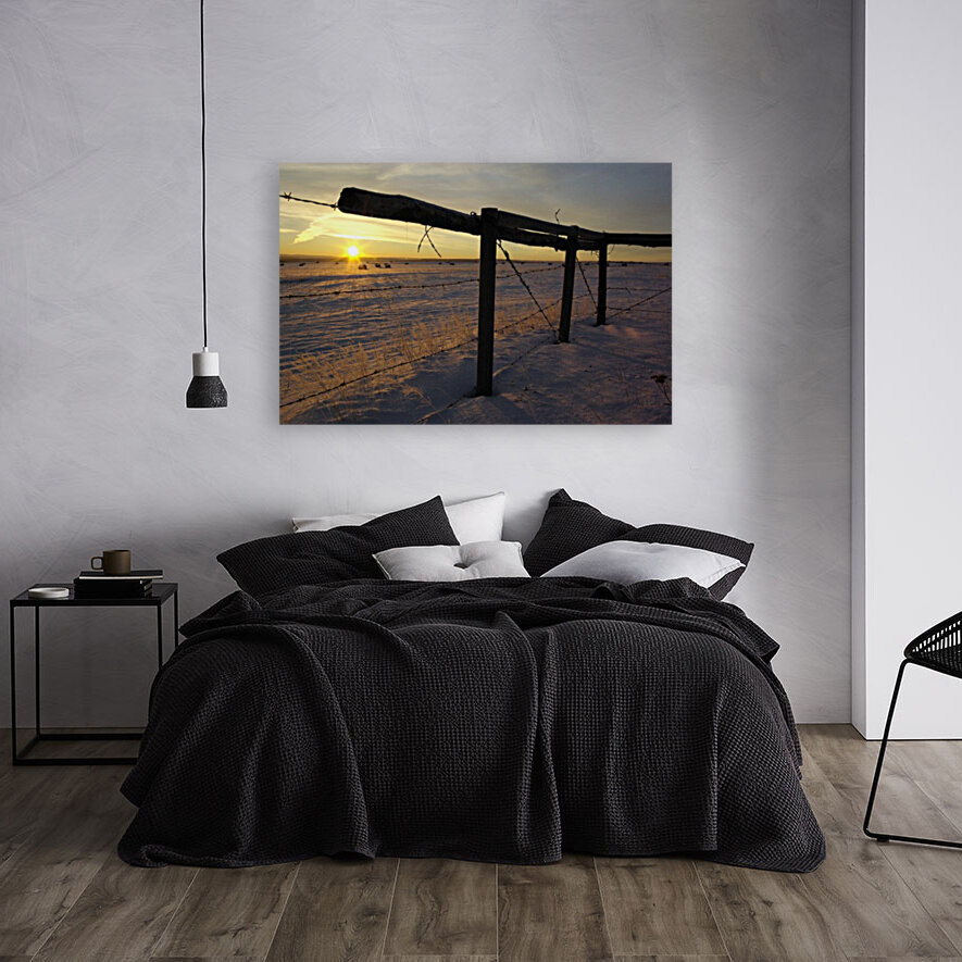 Winter Sunrise Reproduction