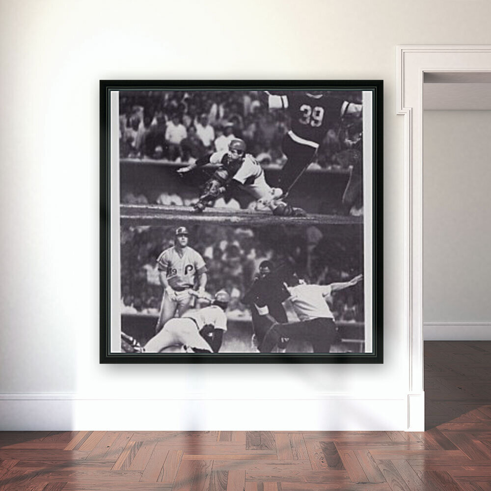 1979 NBC Sports Baseball Ad Reproduction