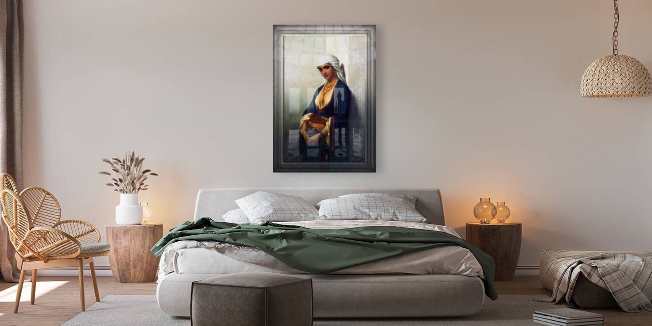 La Fidele by Emile Lecomte-Vernet Classical Fine Art Old Masters Reproduction Reproduction