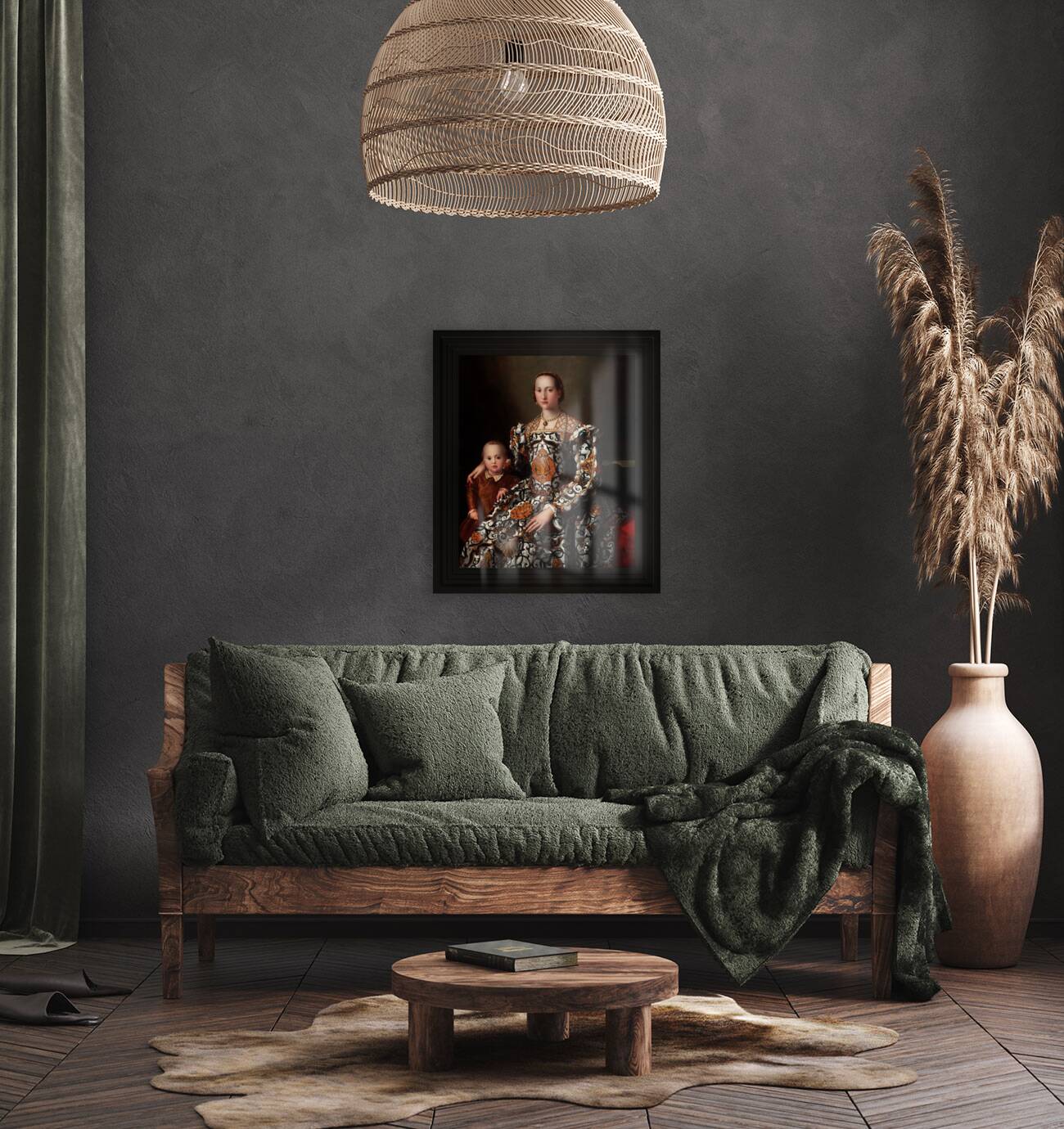 Eleonora of Toledo and Her Son by Agnolo Bronzino Classical Art Old Masters Reproduction Reproduction