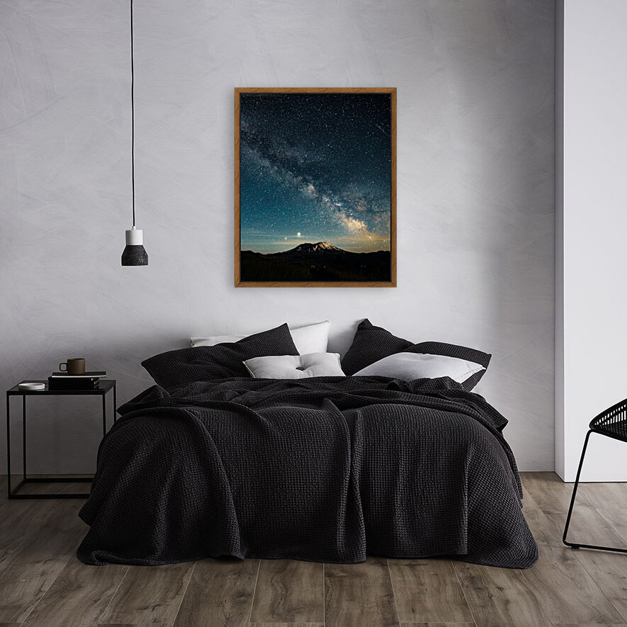 Milky Way over Mt. Saint Helens Reproduction