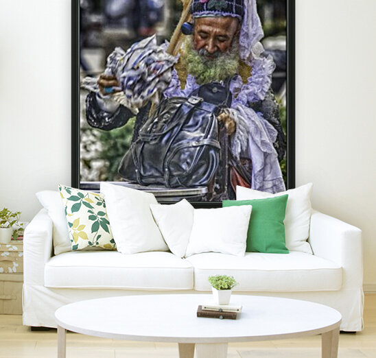 man in lace Reproduction