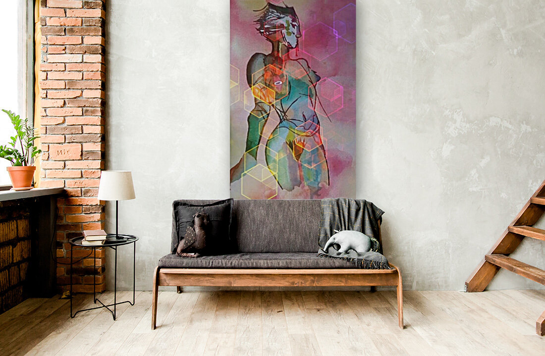 abstract woman edit 2 Reproduction