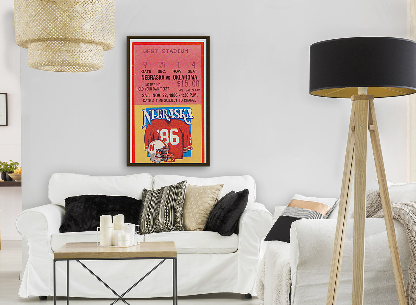 1986 Oklahoma vs. Nebraska Reproduction