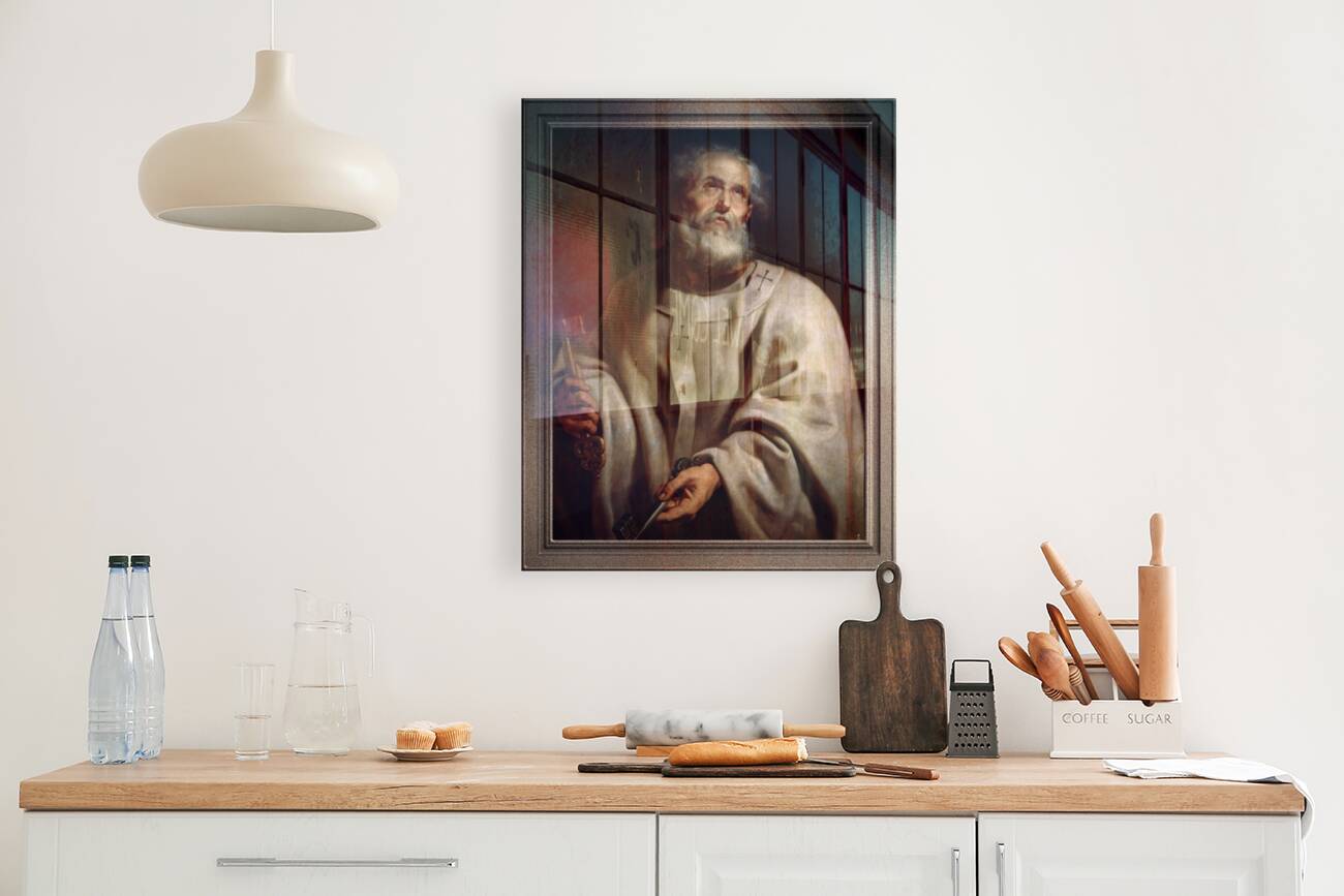Saint Peter by Peter Paul Rubens Old Masters Classical Art Reproduction Reproduction