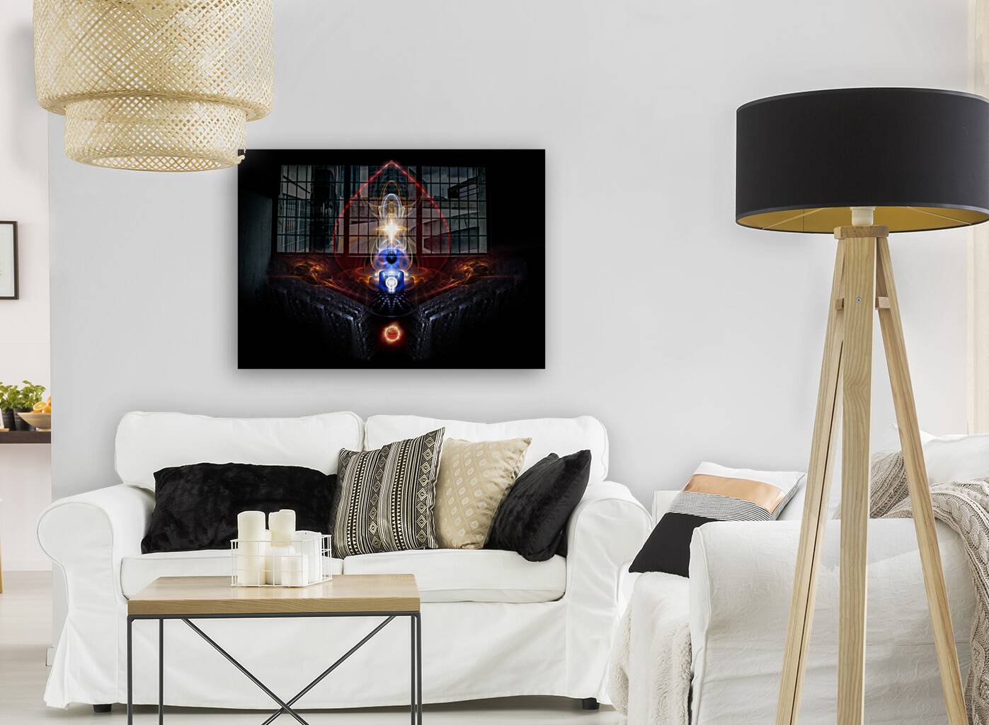 The Majesty Of Ooleion Fractal Art Composition Reproduction