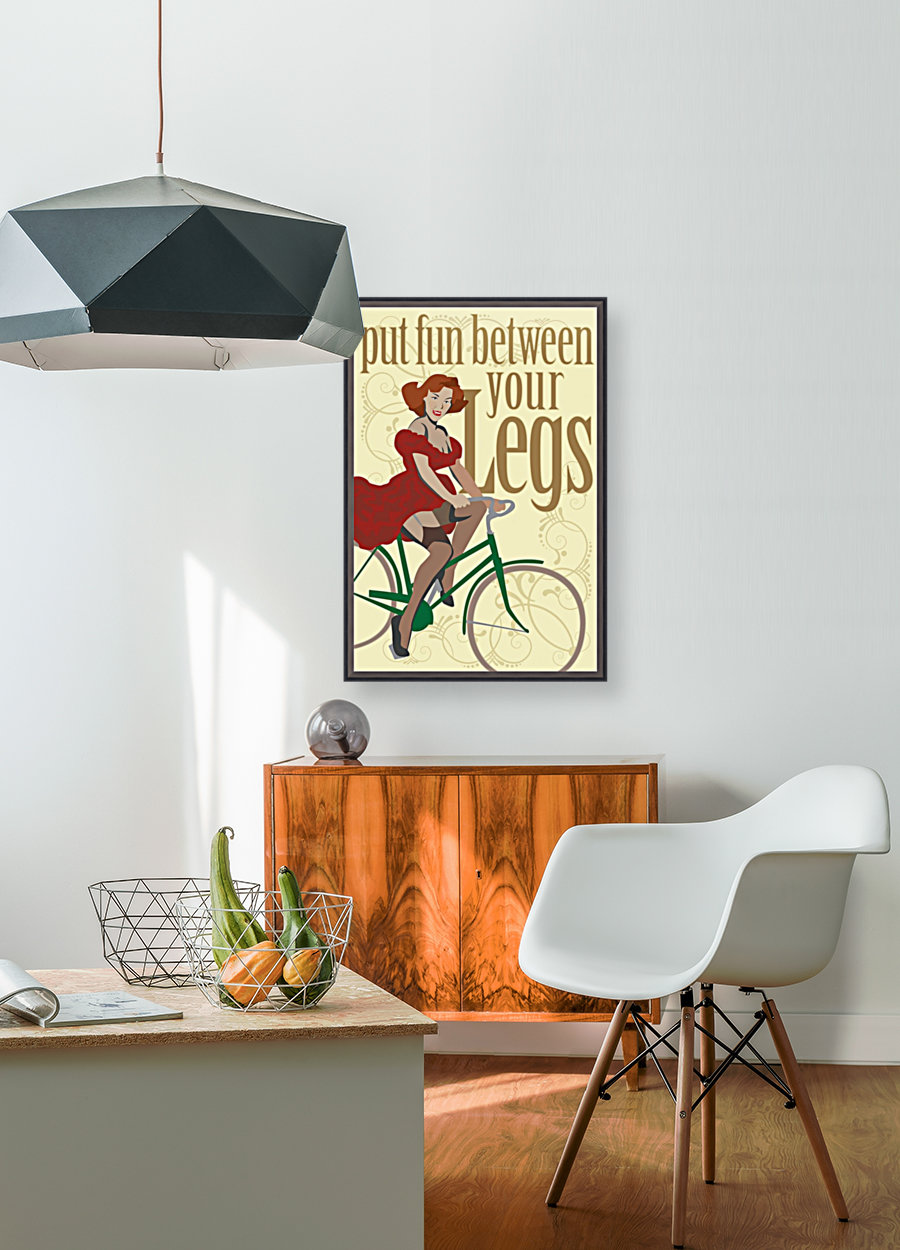 Put fun between your legs Reproduction