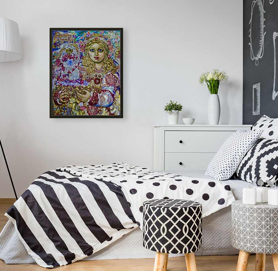 Yumi Sugai. An angel of Christmas of the Christmas cake. Reproduction