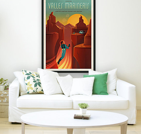 Valles marineris Reproduction