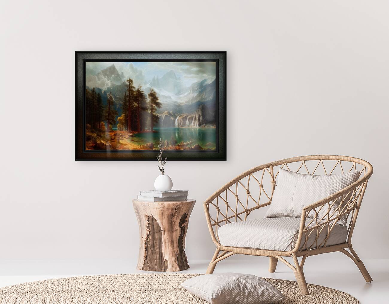 Sierra Nevada by Albert Bierstadt Old Masters Fine Art Reproduction Reproduction