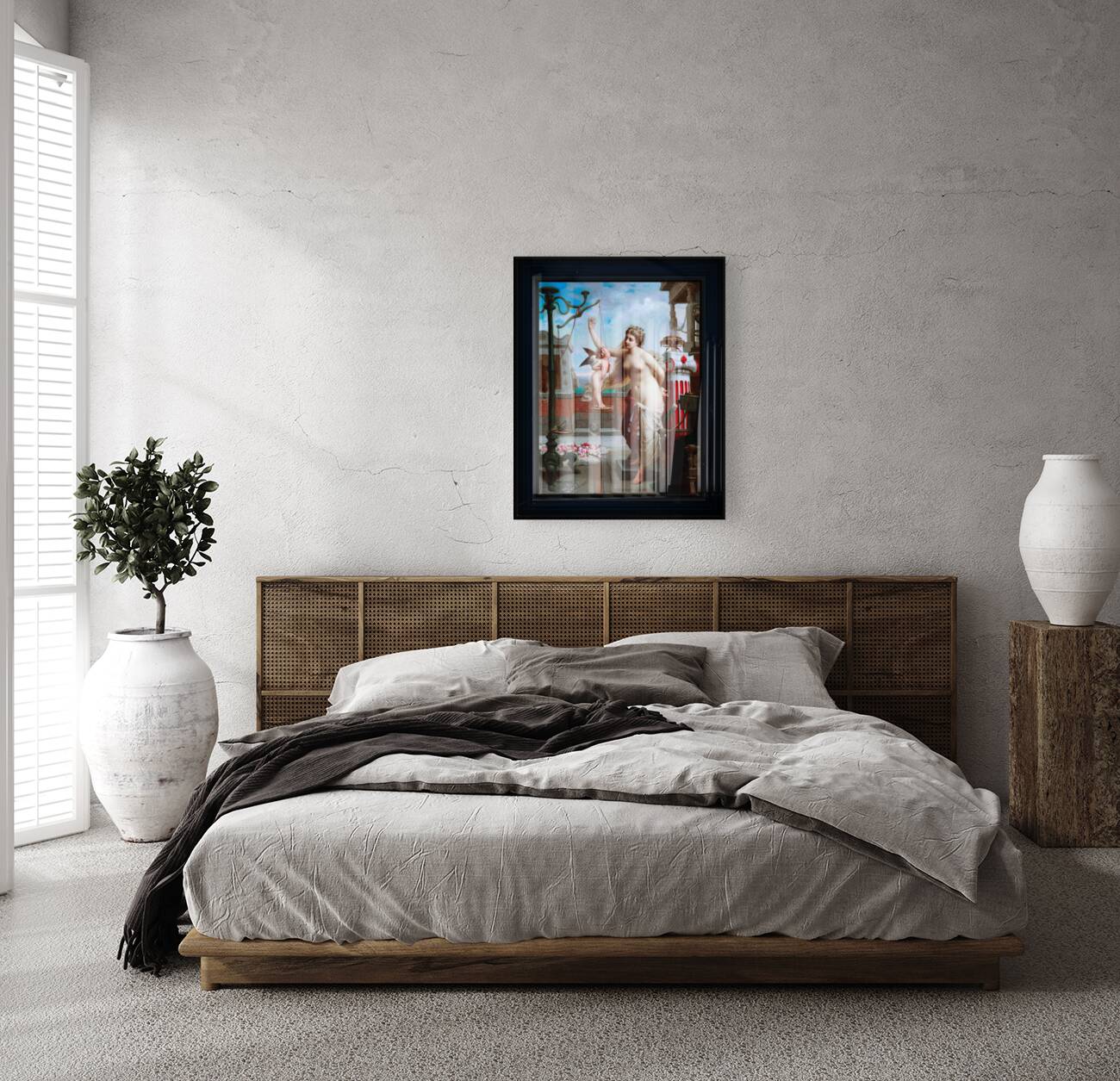 Venus Weighs Cupid Against A Butterfly by Henri-Pierre Picou Old Masters Classical Art Reproduction Reproduction