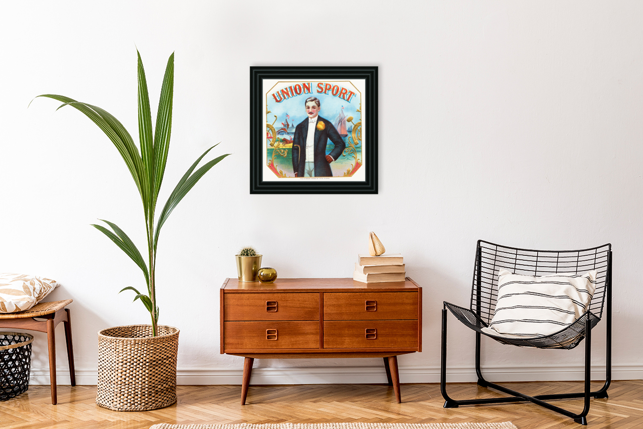 1970 Texas vs. Oklahoma State Basketball Poster Reproduction