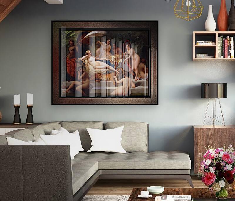 Odalisque by Henri-Pierre Picou Classical Art Reproduction Reproduction