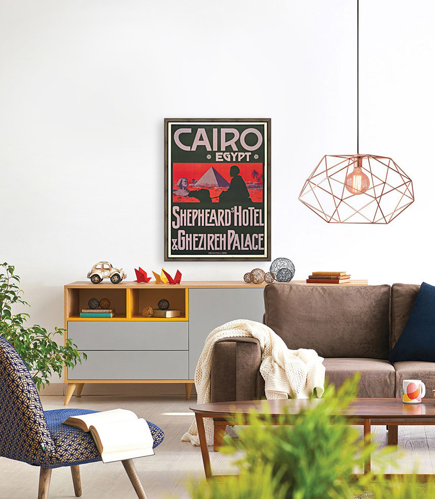 Shepheards Hotel, Cairo, Egypt Reproduction